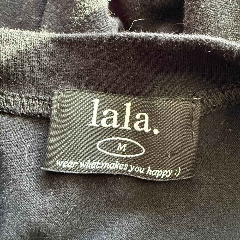 Dressed In Lala Ultimate Stretch T-Shirt Midi Dress — Size Medium - Picture 6 of 6